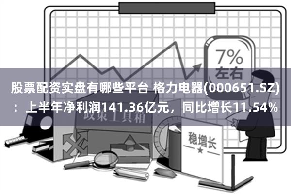 股票配资实盘有哪些平台 格力电器(000651.SZ)：上半年净利润141.36亿元，同比增长11.54%